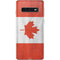 Canada Flag Distressed Galaxy S10 Skin